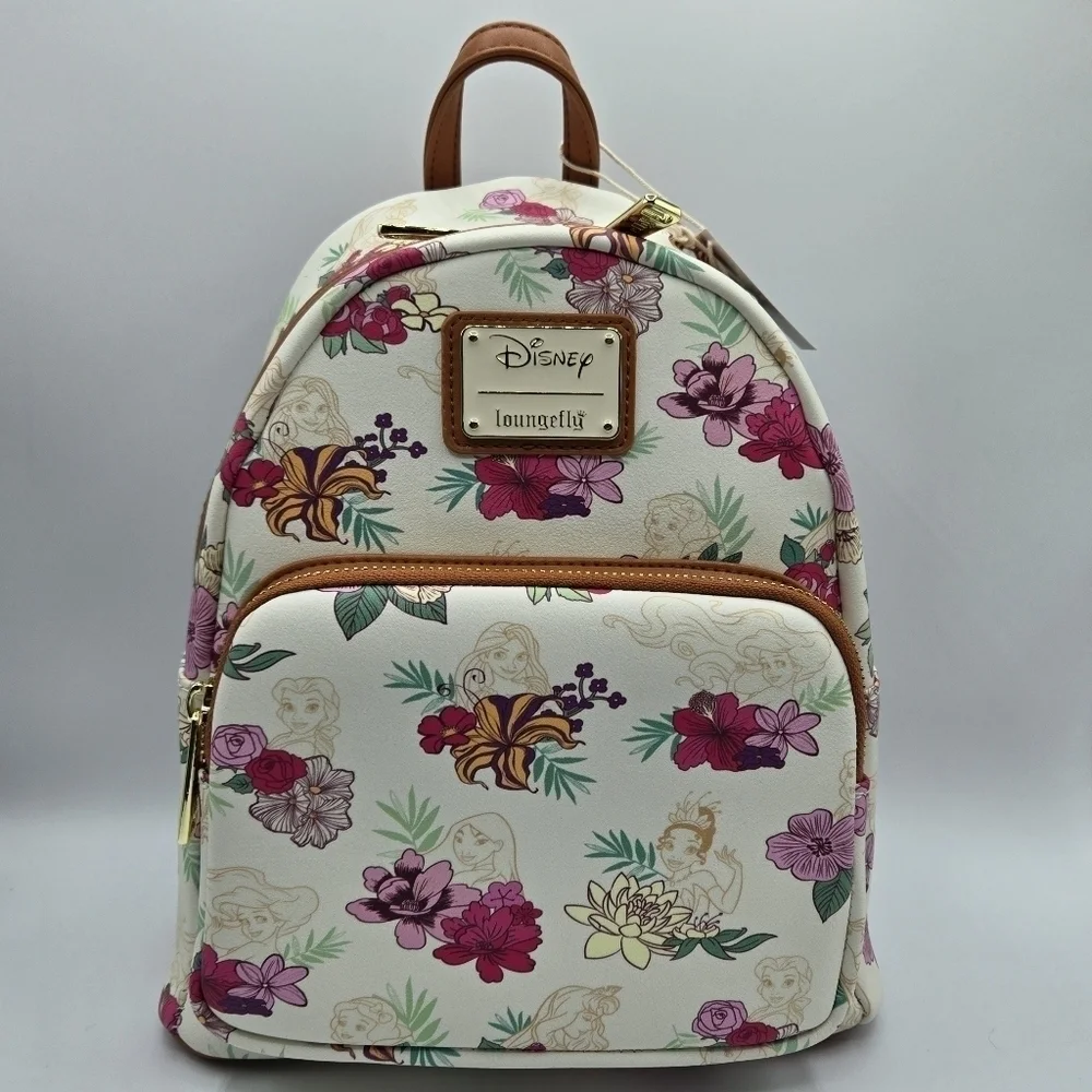 Loungefly Disney Princess Floral Backpack